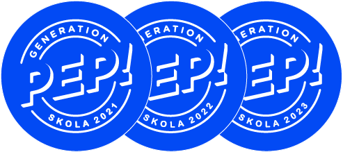 Generation Pep Skola badges 2021-2023
