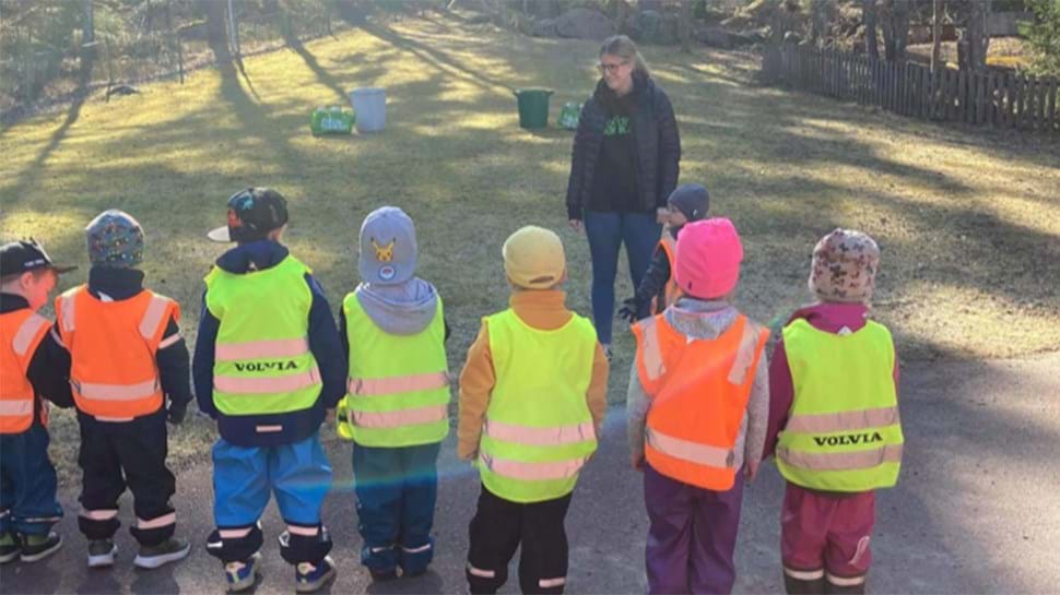 Utomhusaktivitet På Junibackens Förskola