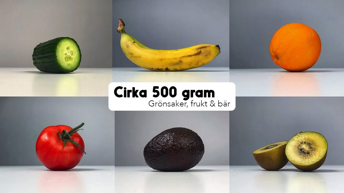 Aktuellt | 500 Gram Grönsaker, Frukt Och Bär – Så Ser Det Ut ...